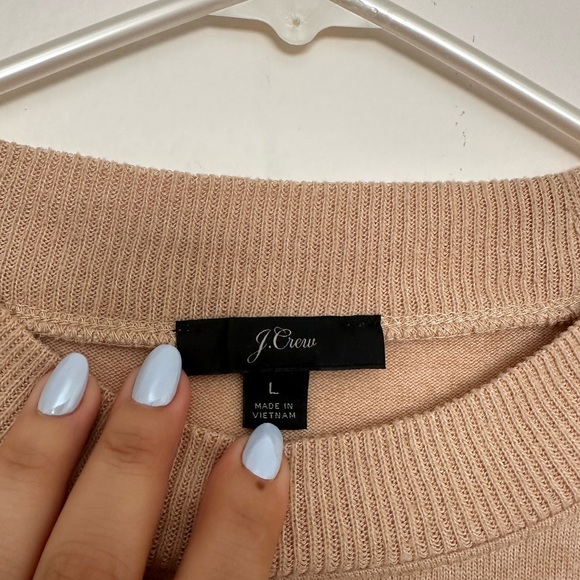 J Crew Nude Lightweight Sweater - Picture 3 of 4